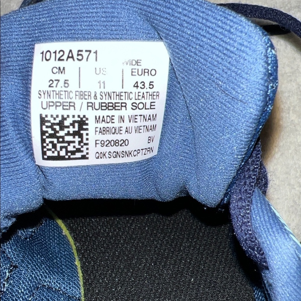 Asics Women's Blue and Pink Athletic Shoes - Picture 4 of 7